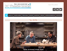 Tablet Screenshot of dctheatrescene.com